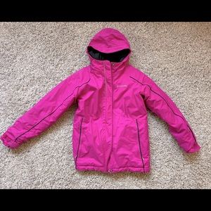 Columbia girls ski snow jacket sizeM